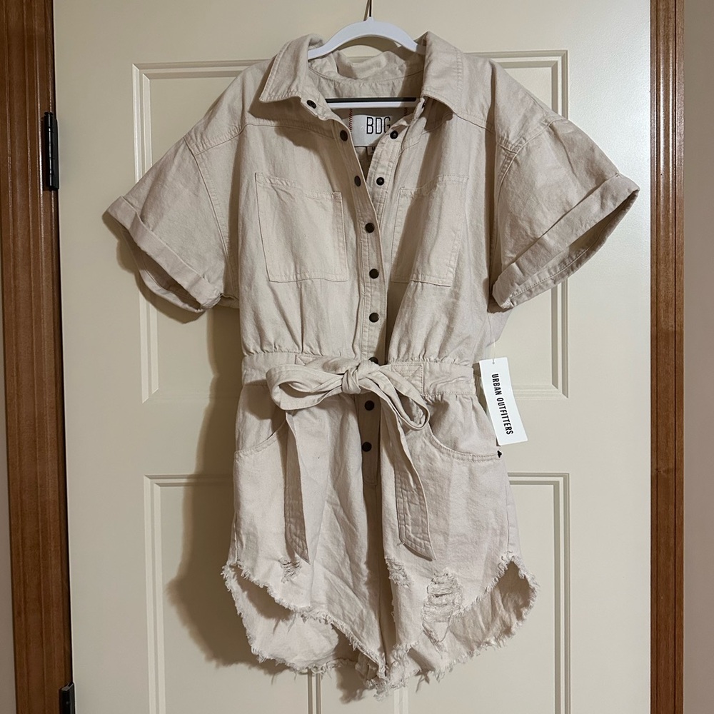Urban Outfitters Denim Romper